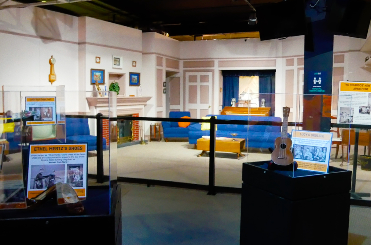 I Love Lucy NY Set on Display at the Lucille Ball Desi Arnaz Museum