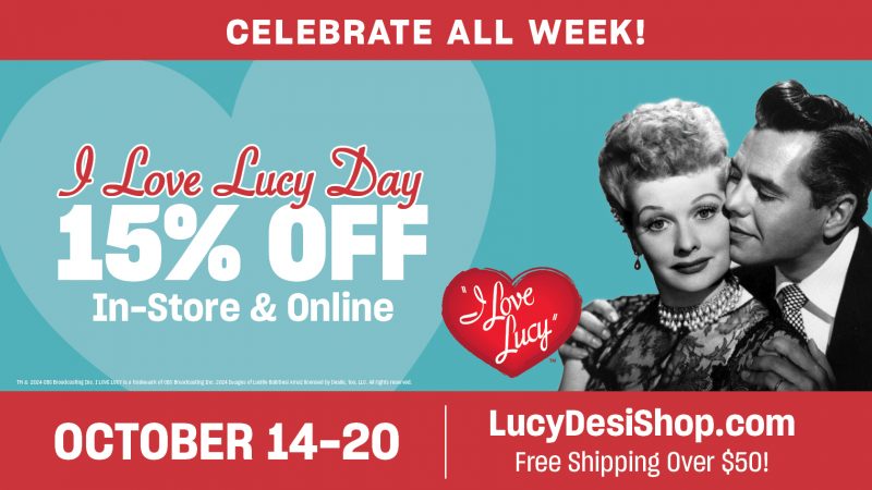 I Love Lucy Day Sale (website) 2024-10-11